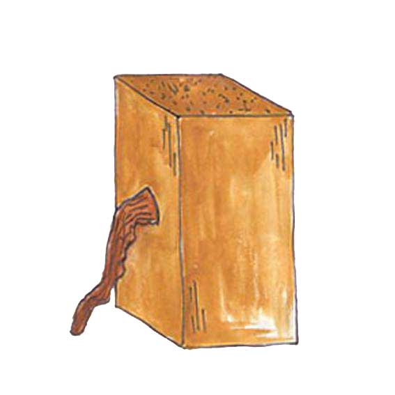 tabouret chêne